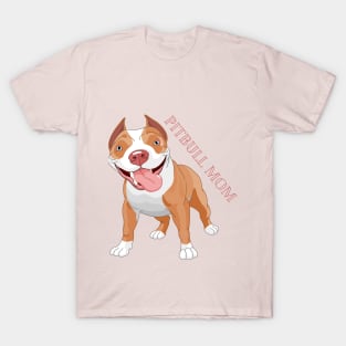 Pitbull Mom T-Shirt